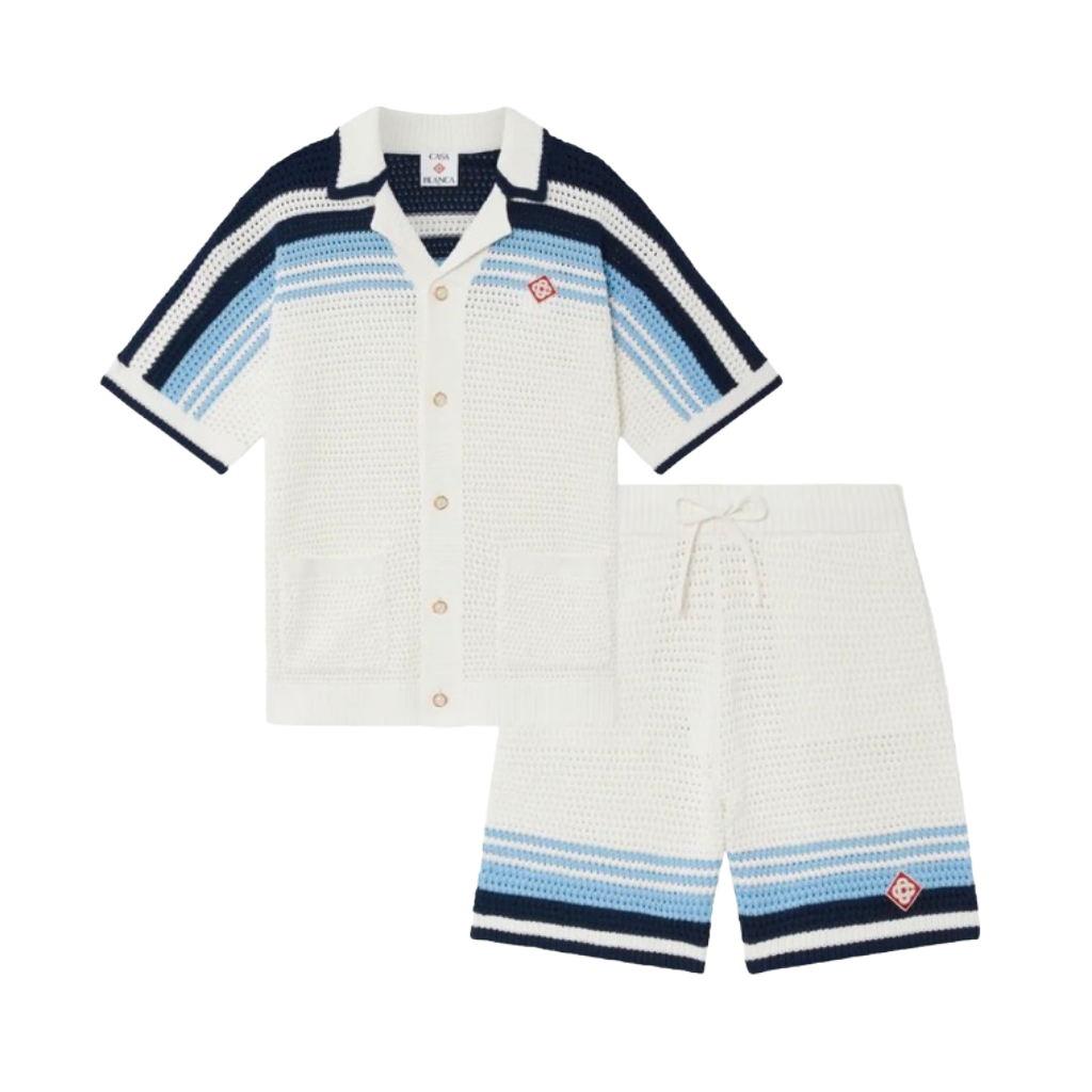 Casa Stripes Short Set