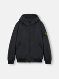 Logo Patch Hooded Jacket