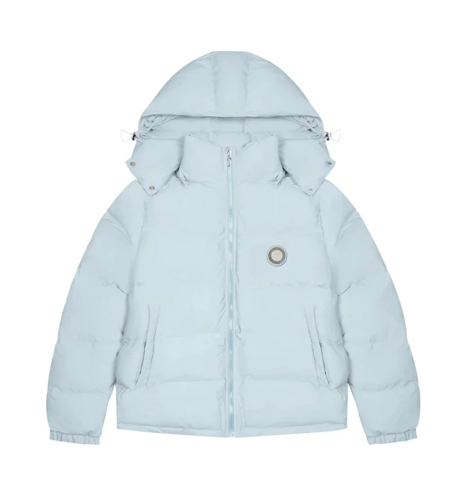 TS Irongate Detachable Hooded Puffer Jacket - (ICE BLUE)