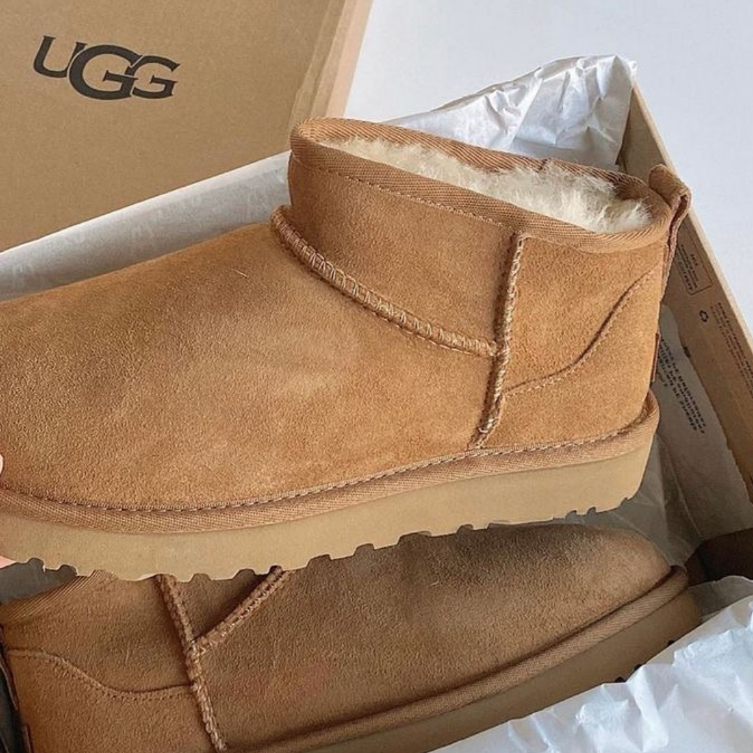 UGG Women's Boots Classic Ultra Mini Chestnut