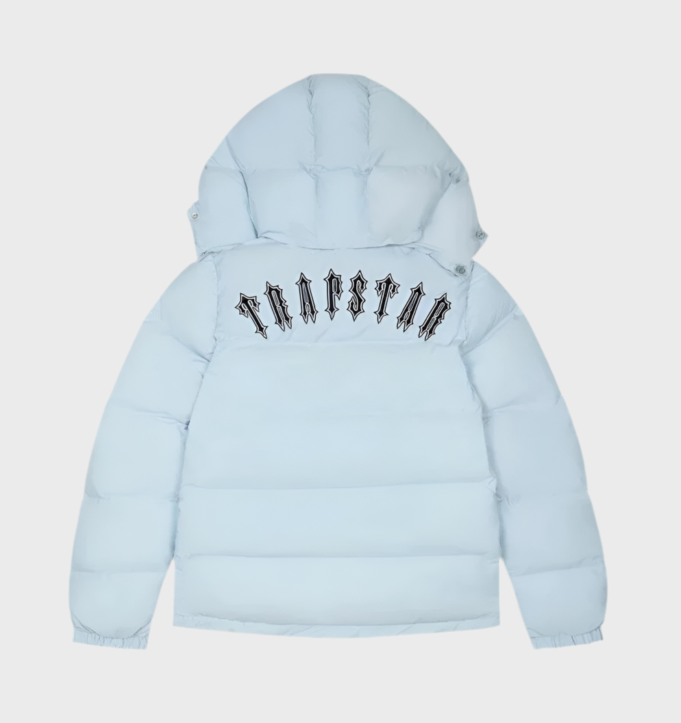 TS Irongate Detachable Hooded Puffer Jacket - (ICE BLUE)