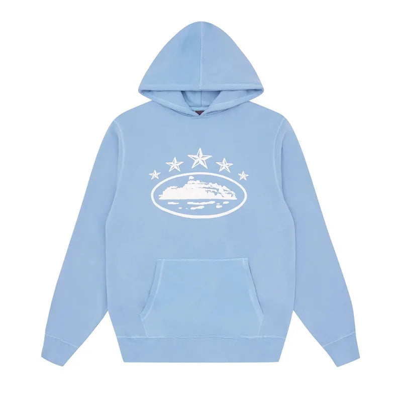 5 Stars Baby Blue Tracksuit