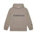 Fear of God Essentials FW20 Hoodie Applique Taupe