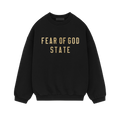 Fear of God Essentials FW24 Black Yellow State Sweater