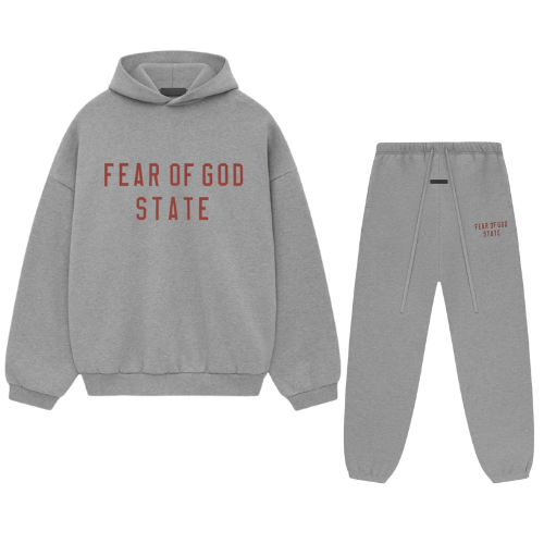 Fear of God Essentials FW24 Dark Heather State Full set