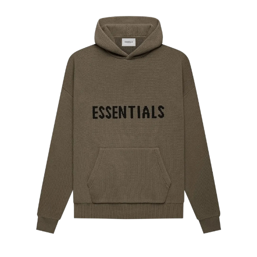 Fear of God Essentials FW21 Knit Hoodie Harvest