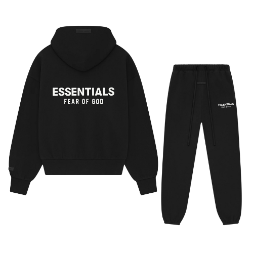 Fear of God Essentials SS25 Jet Black Full set