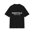 Fear of God Essentials SS25 Jet Black T-shirt