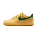 Nike Air Force 1 Low Patent Leather Topaz Gold Pine Green