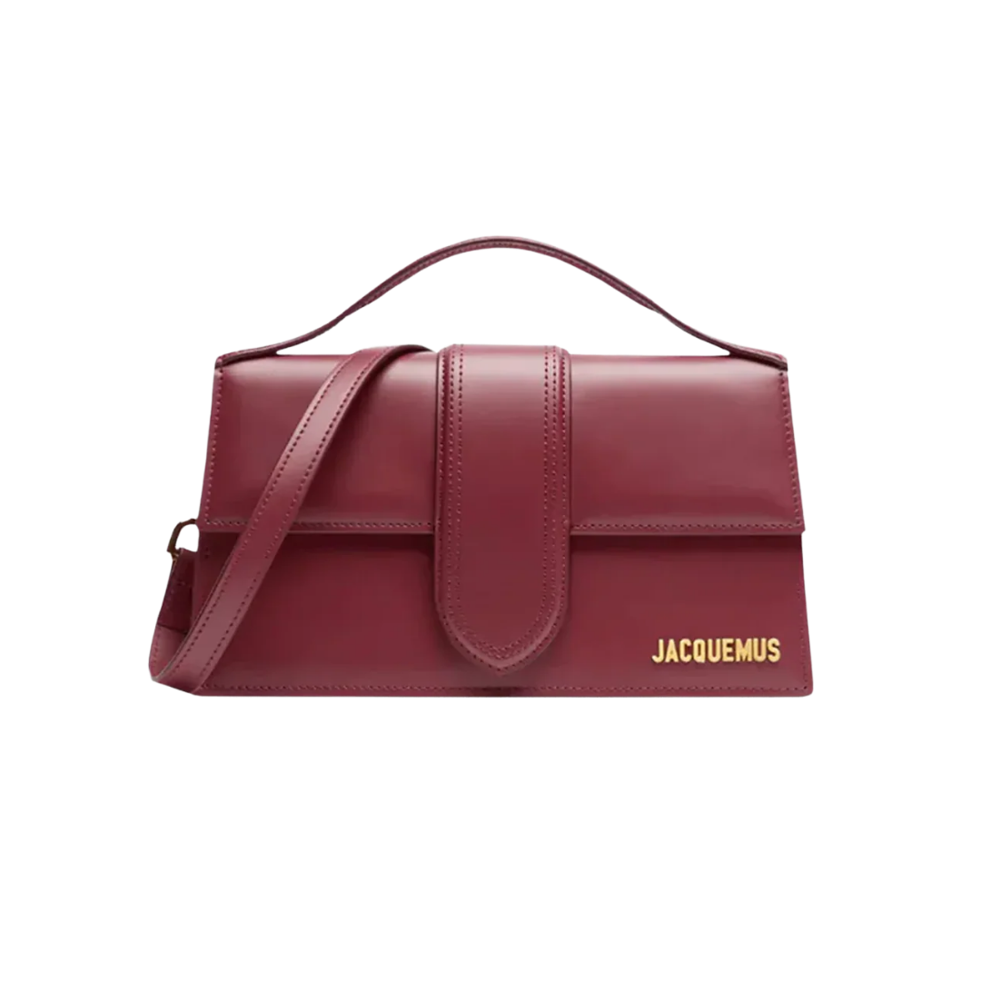 Jacquemus Le Grand Bambino Bordeaux