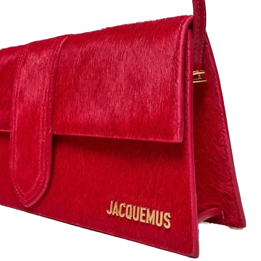 Jacquemus Le Long Bambino Leopard Red