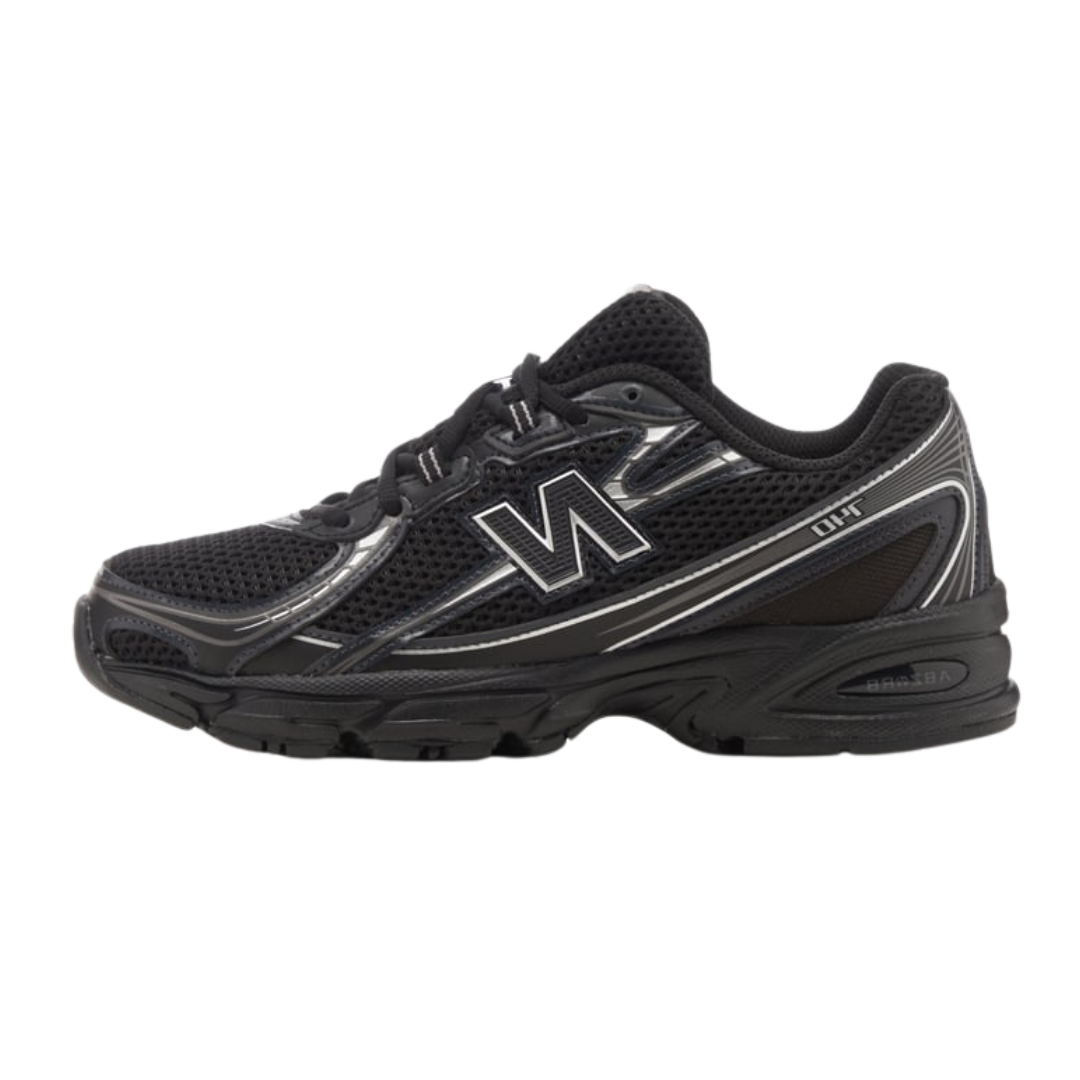 New Balance 740v2 Black Grey Silver