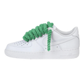 Nike Air Force 1 Low Rope Laces Green Custom