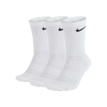 Nike Everyday Cushioned Sports Socks 3 Pack White