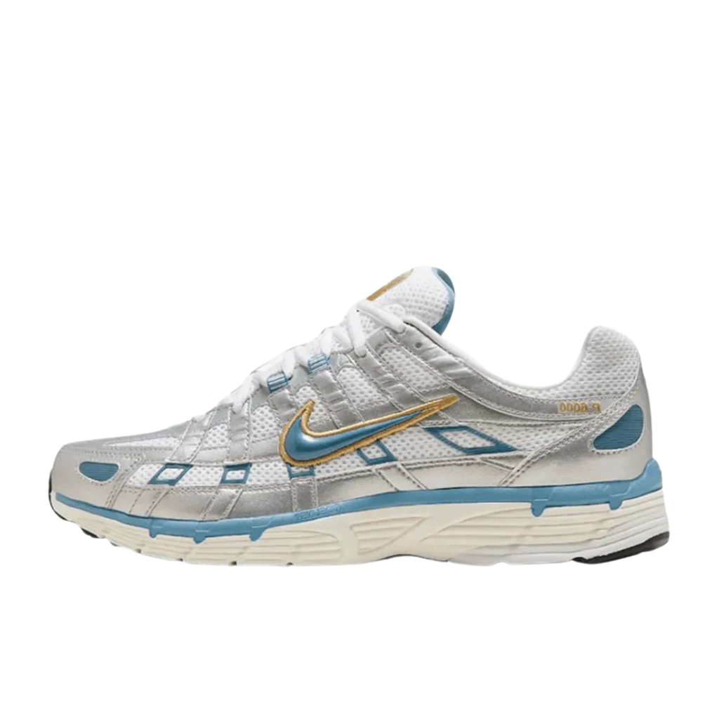 Nike P-6000 Metallic Silver Aegean Storm