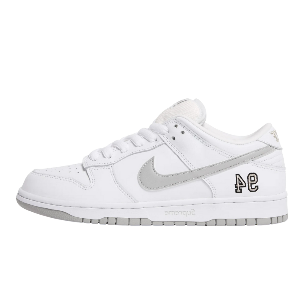 Supreme X Nike SB Dunk Low Pro White