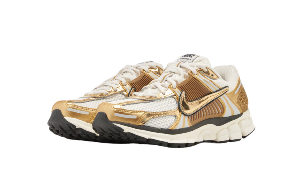 Nike Women's Sneakers Zoom Vomero 5 Metallic Gold