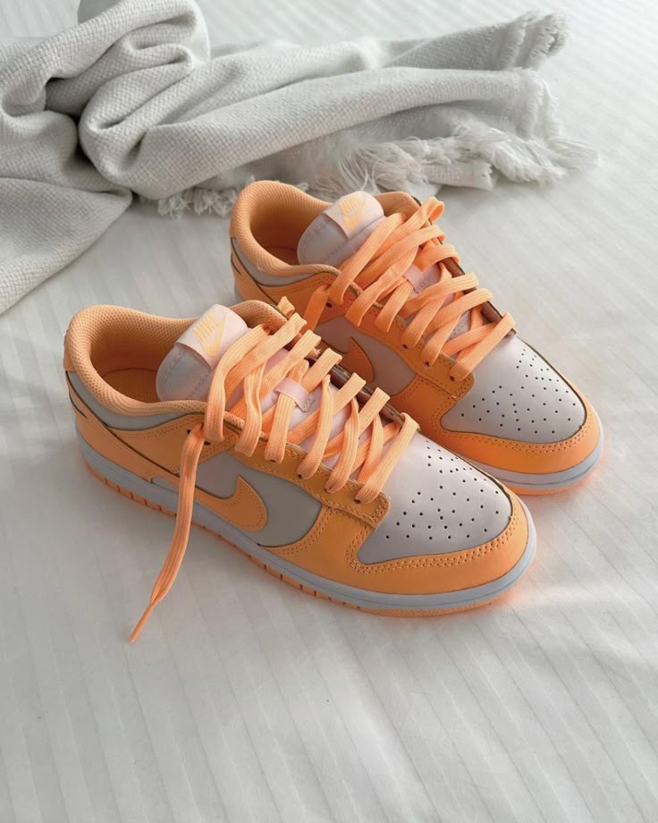 Nike Women's Sneakers Dunk Low Peach Cream