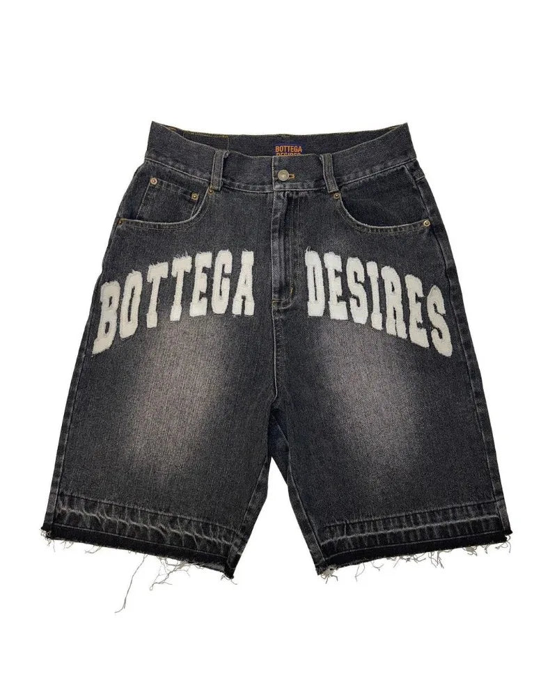 BOTTEGA DESIRES CLOUD jeans shorts
