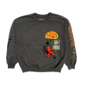 Travis Scott Houston Crewneck Grey