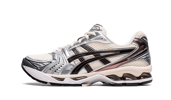 ASICS Gel-Kayano 14 Cream Black Metallic Plum sneakers