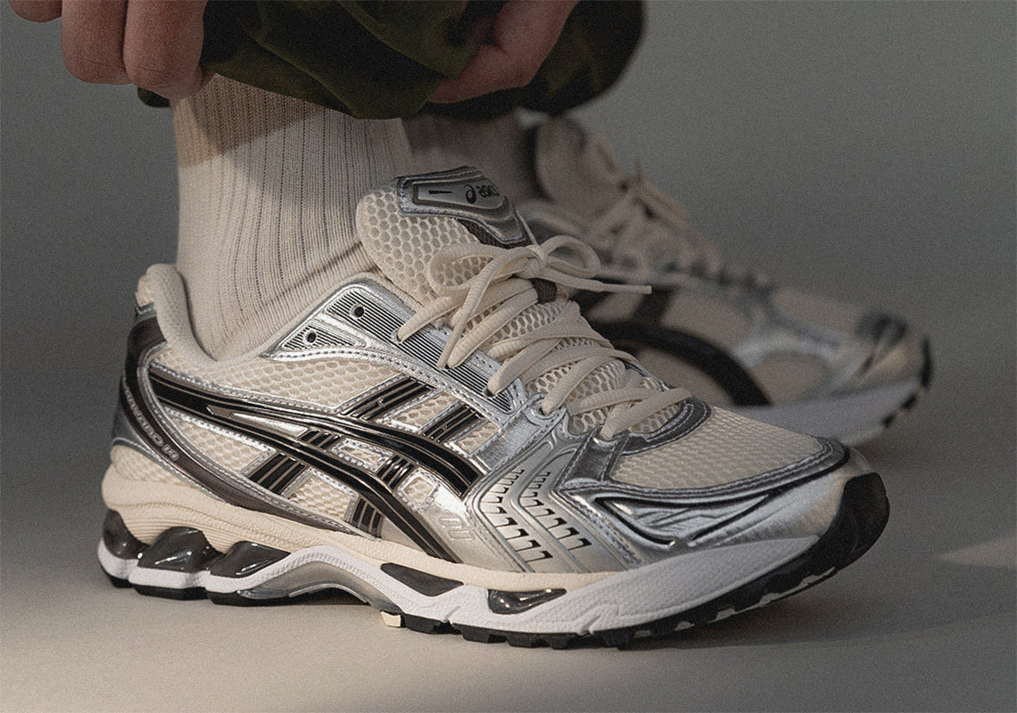 ASICS Gel-Kayano 14 Cream Black Metallic Plum sneakers – photo 6