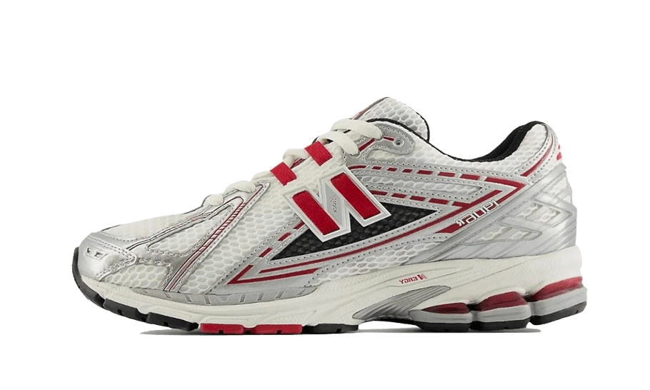 New Balance 1906R Silver Classic Crimson sneakers