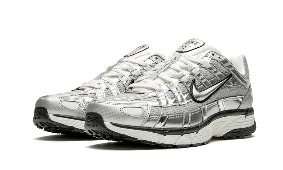Nike Unisex Sneakers P-6000 Metallic Silver