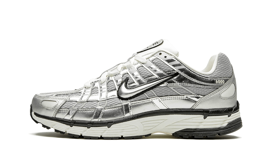 Nike Unisex Sneakers P-6000 Metallic Silver